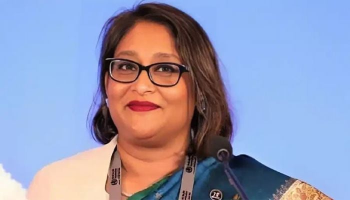 WHO sends Saima Wazed on indefinite leave amid corruption allegations