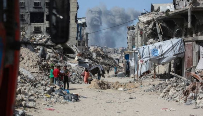Gaza civil defence says 20 killed in Israeli air strikes