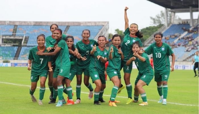 Bangladesh women's football team take on Turkmenistan on Saturday