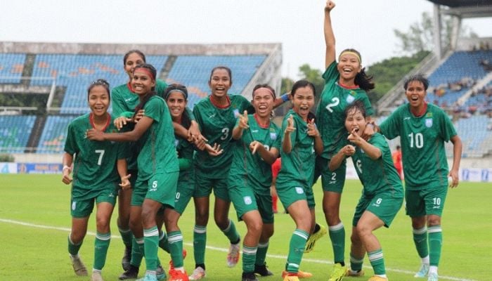 Bangladesh nears historic Asian Cup berth with 2-1 victory over Myanmar