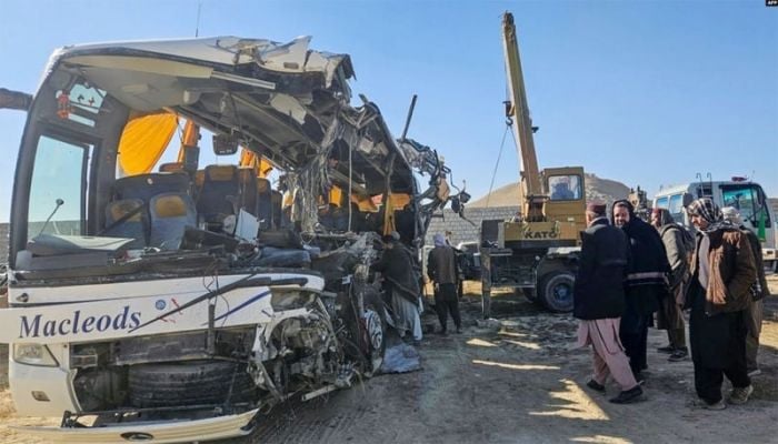 Dozens of Afghan deportees from Iran killed in bus crash