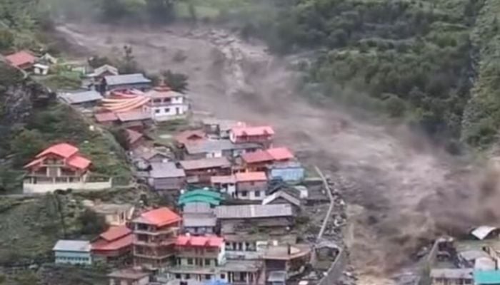 Dozens feared trapped as cloudburst triggers flash floods in India