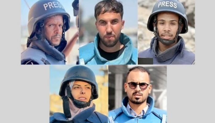 Five journalists among 20 killed in Israeli strikes on Gaza hospital