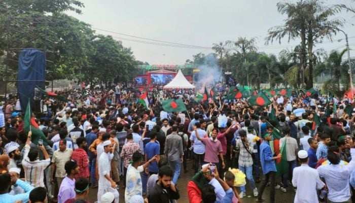 '36 July Celebration' begins at Manik Mia Avenue