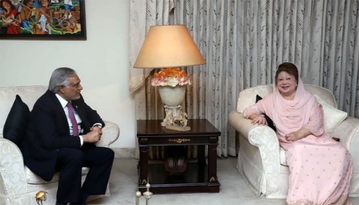 Pakistan foreign minister meets Khaleda Zia