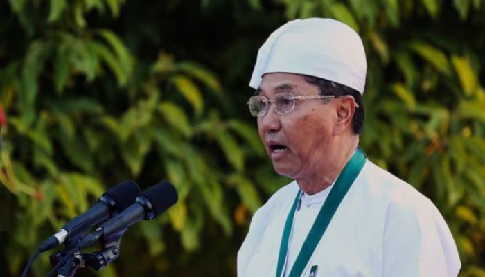 Myanmar's junta-picked figurehead president dies