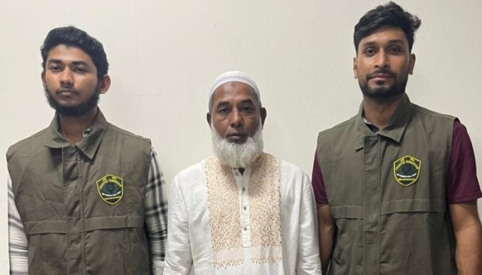 Dhaka North City Sramik League President Humayun Kabir held in Turag