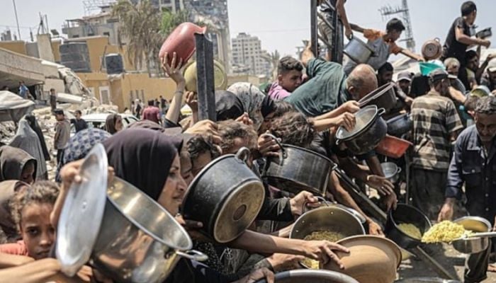 Amnesty says Israel deliberately starving Gaza's Palestinians