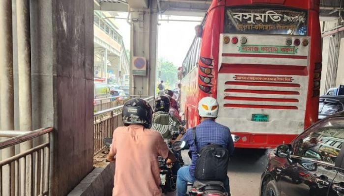 Heavy rain causes traffic woes in the capital