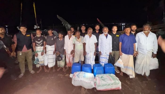 9 held with 4.6 lakh yaba pills in Cox's Bazar