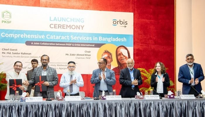 PKSF, Orbis launch initiative for 100,000 cataract surgeries