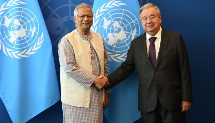 UN chief pledges full support for Bangladesh’s democratic transition