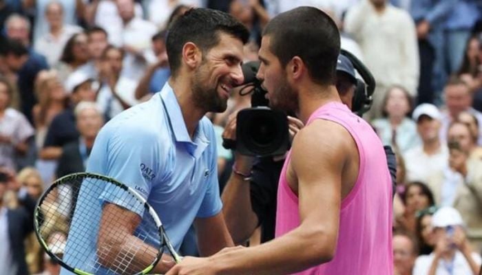 Alcaraz downs Djokovic to reach US Open final