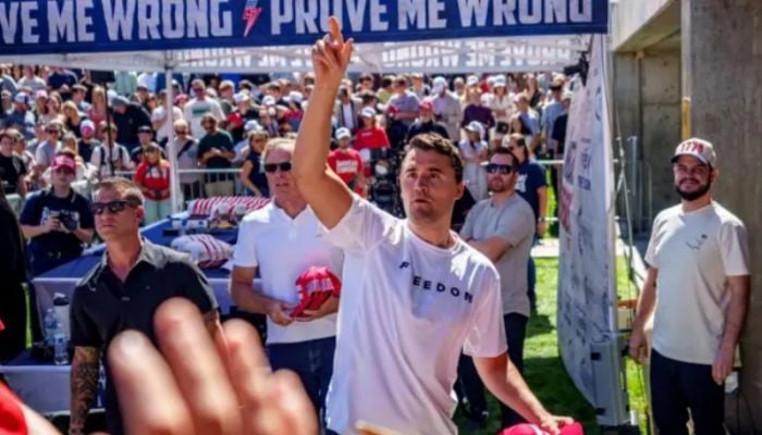 Manhunt underway for shooter who killed Trump ally Charlie Kirk
