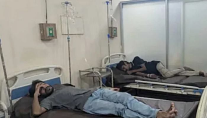 Six CU students fall sick during hunger strike