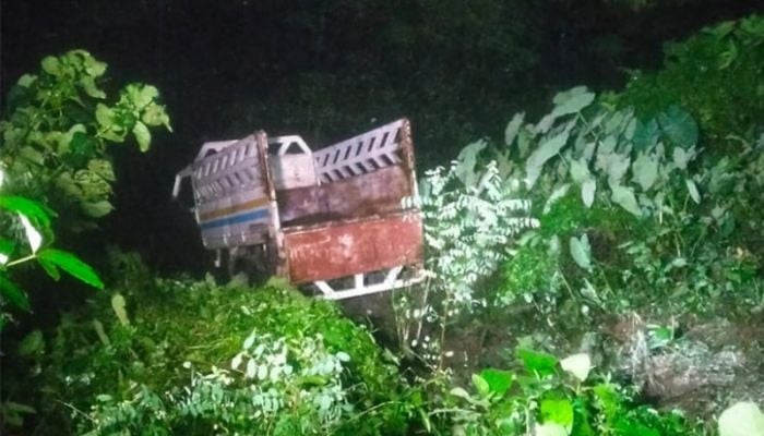 2 killed in Dhaka's Dhamrai as pickup van falls in ditch
