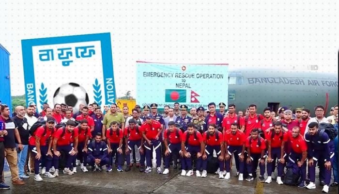 Bangladesh football team, stranded nationals flown home from Kathmandu