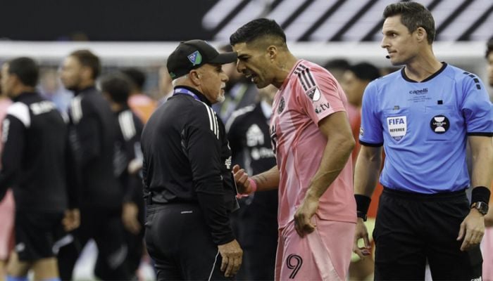 Suarez banned six matches for Leagues Cup spitting furore: official