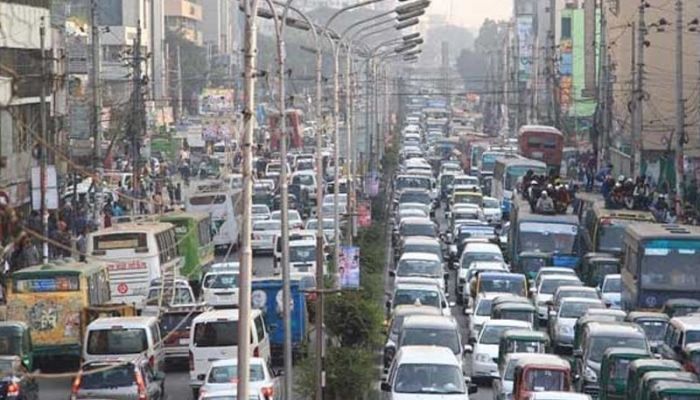 Protests by 7 parties cause severe traffic disruptions in Dhaka