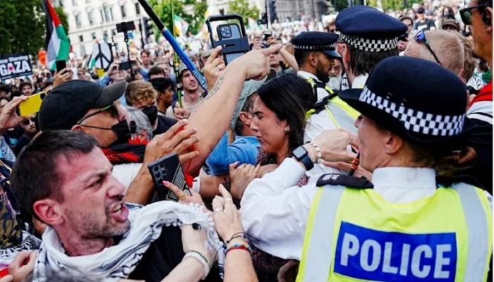 Over 400 arrested as Palestine Action group stages protest rally