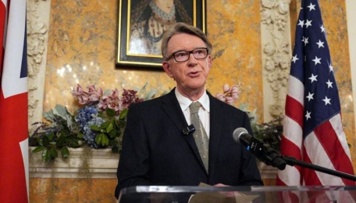 UK ambassador to US sacked over his ties to Epstein