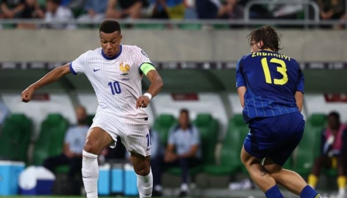 Mbappe equals Henry's France tally