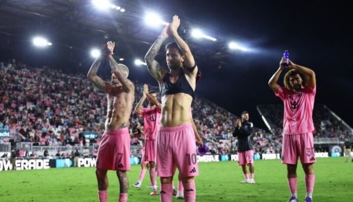 Messi double fires Miami closer to playoffs
