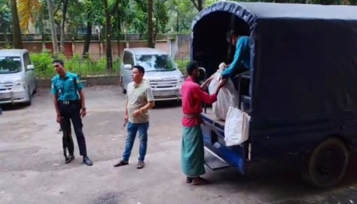 23 sacks of document recovered from ex-minister's wife's driver's house
