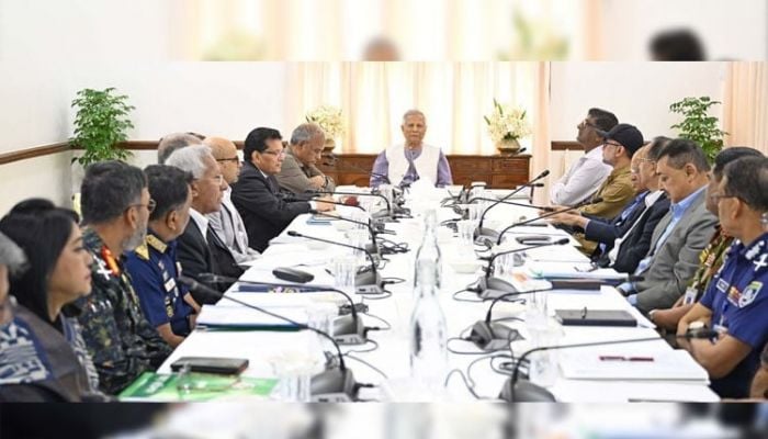 High-level meeting on election preparations held at Jamuna