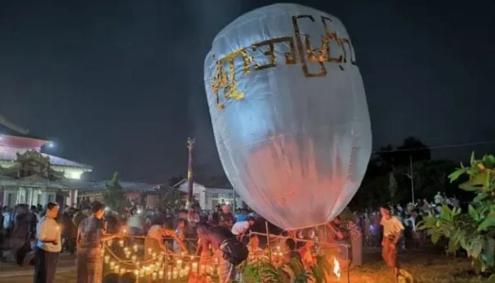 At least 24 killed as paraglider drops bombs at Myanmar Buddhist festival