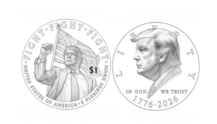 US Treasury Department mulls minting $1 coin with Trump's image