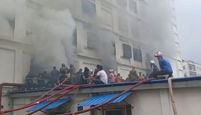Fire breaks out at RMG factory in Ashulia