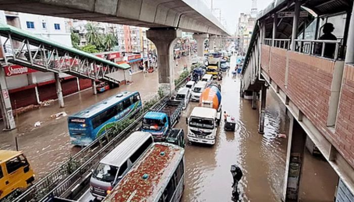 Dhaka records highest 206mm rainfall in 24 hours