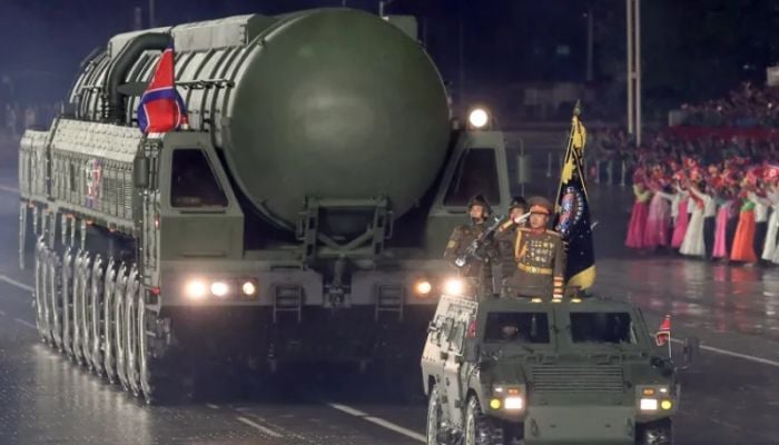 North Korea unveils 'most powerful' missile at 80th anniversary parade