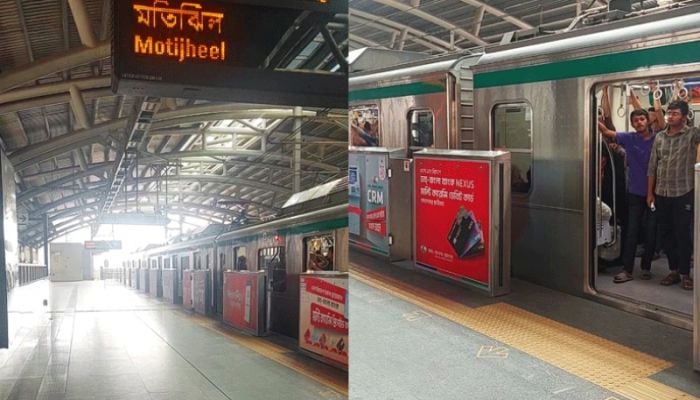 Metro rail services resume