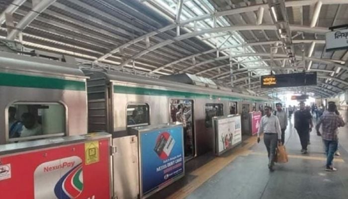 Metro rail services temporarily suspended