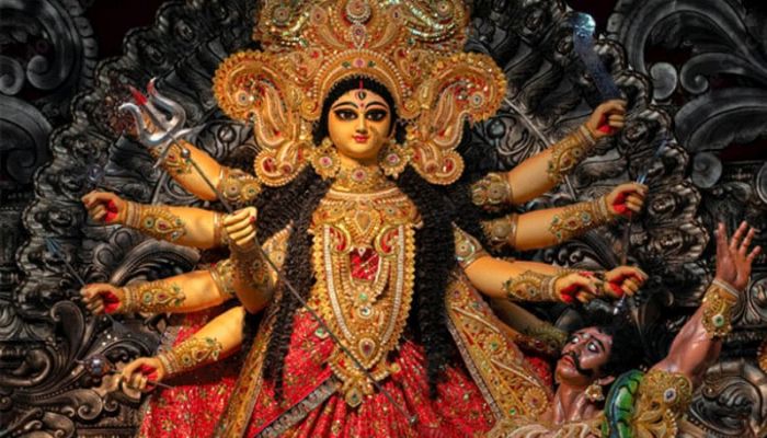 Maha Navami being celebrated with puja, anjali
