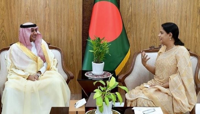 Bangladesh seeks Saudi support for green initiatives, rainwater harvesting: Rizwana