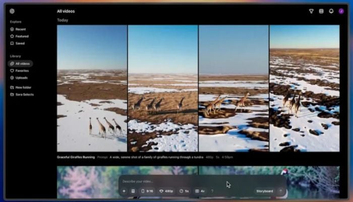 OpenAI now lets users generate Sora 2 videos on the web