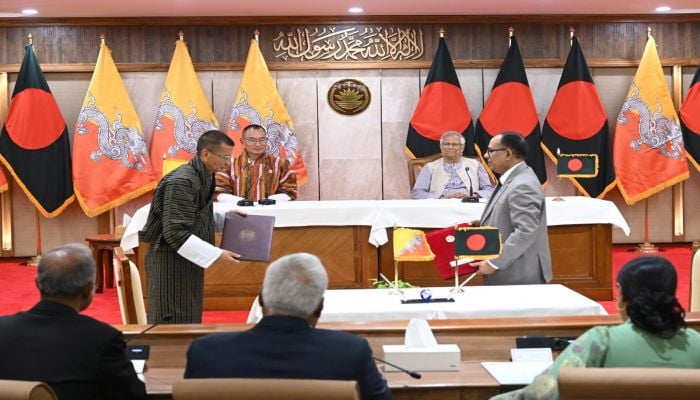 Bangladesh, Bhutan sign two MoUs