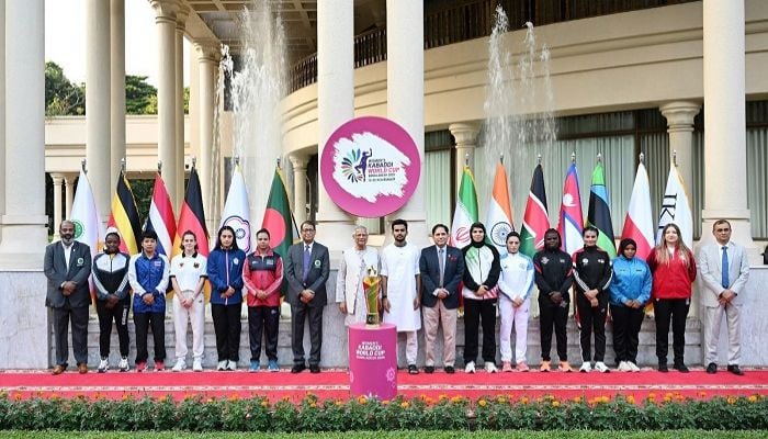 CA unveils trophy of Women's Kabaddi World Cup