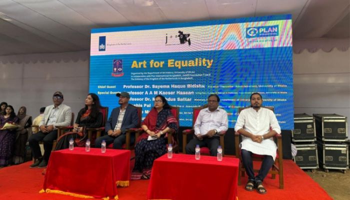 'Art for Equality' workshop begins at DU
