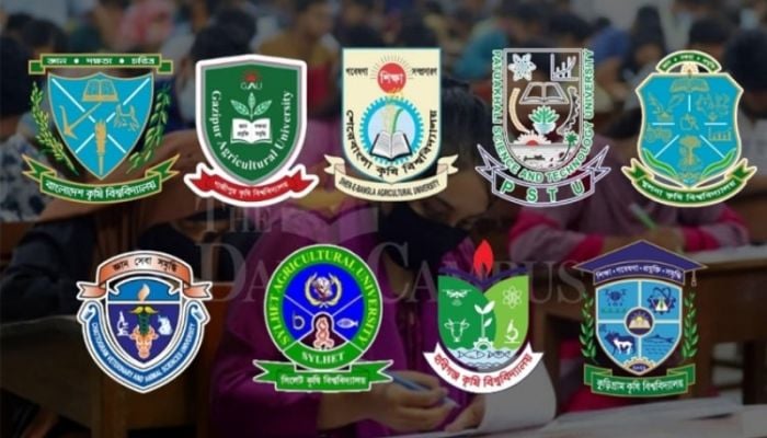 Cluster admission test of 9 agriculture universities on Jan 3