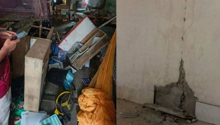 4 DU students injured amid panic after earthquake
