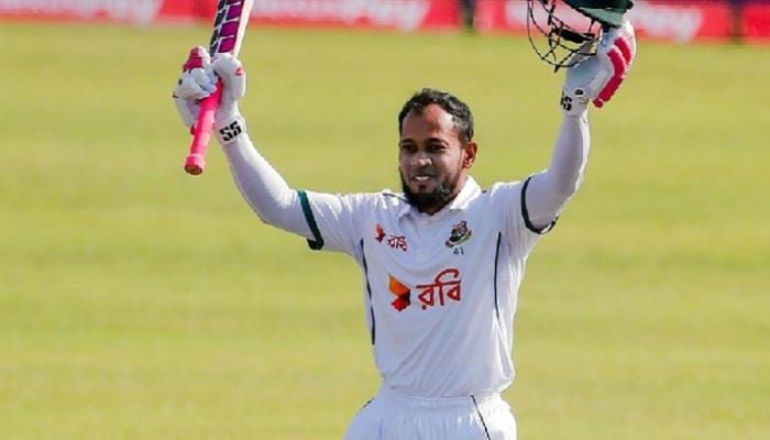 Mushfiqur hits century in 100th Test