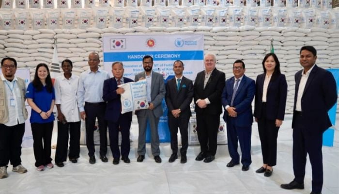 South Korea donates rice to aid Rohingyas