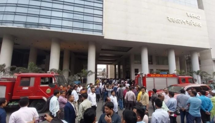 Small fire at Secretariat building brought under control instantly