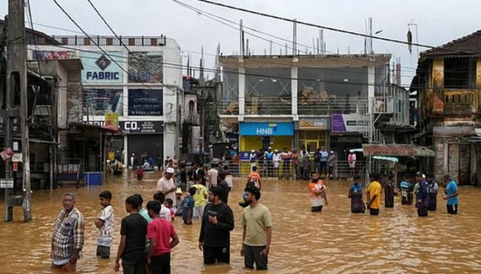 Floods hit Sri Lanka's capital as cyclone death toll rises to 159
