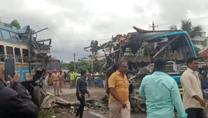 Road accident kills 6, injures 28 in India's Tamil Nadu