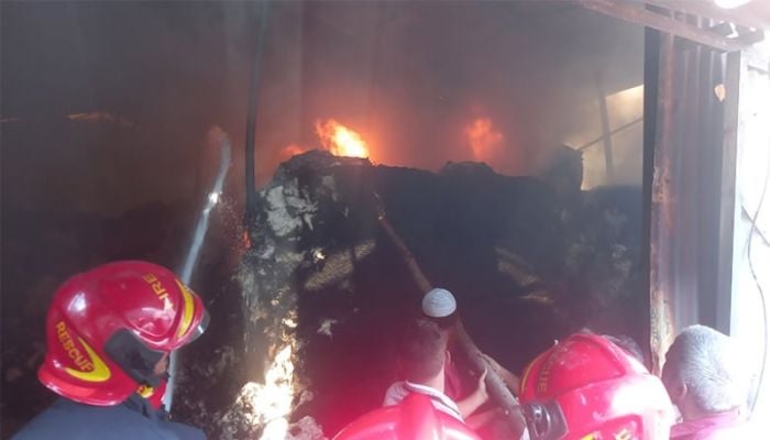 Fire at cotton warehouse in Tongi under control after 2 hours